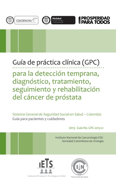 patologia de prostata gpc